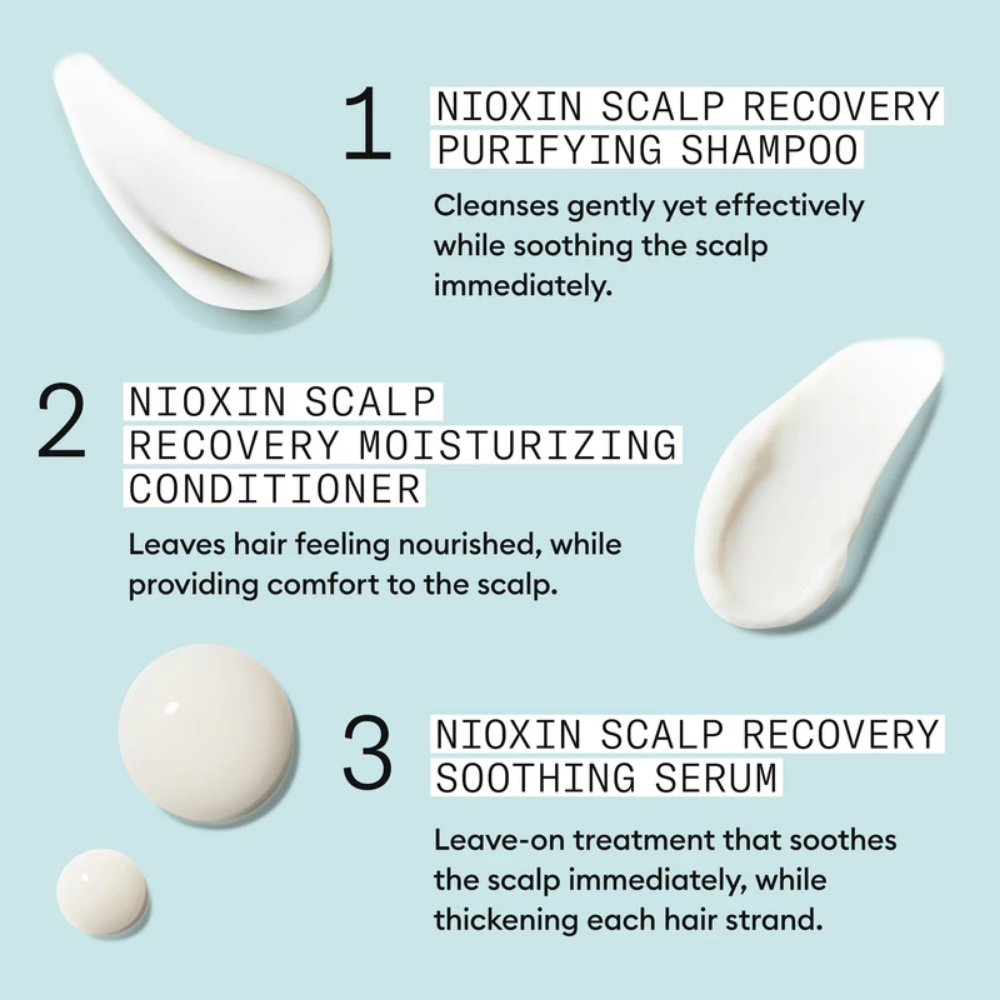 Nioxin Scalp Recovery Anti-Dandruff 3-Step System Kit