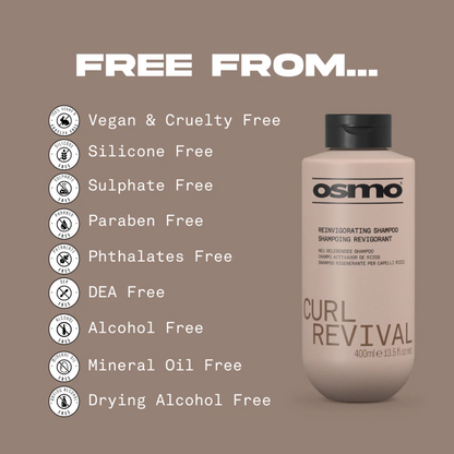 Osmo Curl Revival Reinvigorating Shampoo 400ml