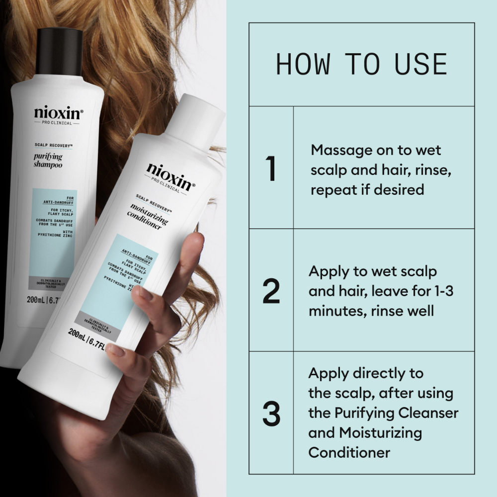 Nioxin Scalp Recovery Purifying Shampoo 200ml