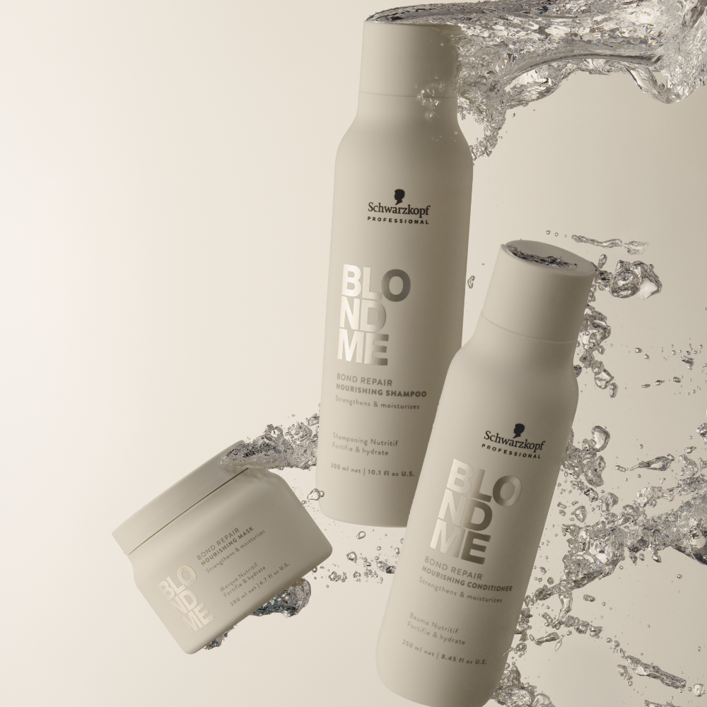Schwarzkopf Professional BlondMe Bond Repair Brightening Shampoo 1000ml
