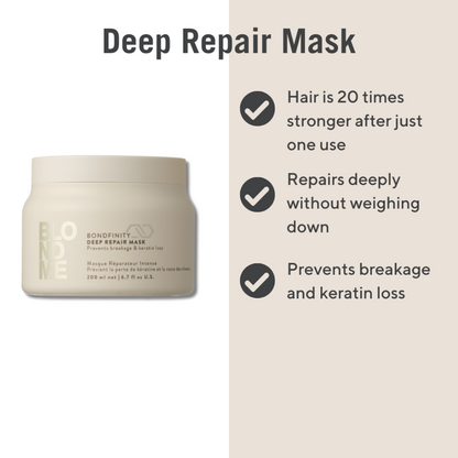 Schwarzkopf Professional BlondMe Bondfinity Deep Repair Mask 200ml