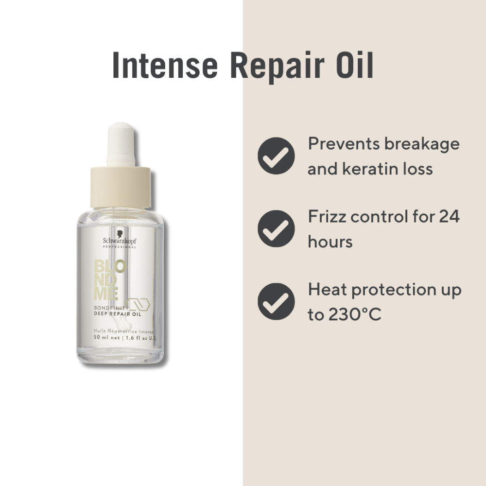 Schwarzkopf Professional BlondMe Bondfinity Deep Repair Oil 50ml