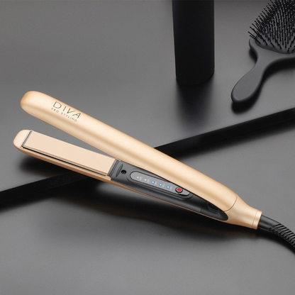 Diva Pro Precious Metals Touch Hair Straightener Rose Gold