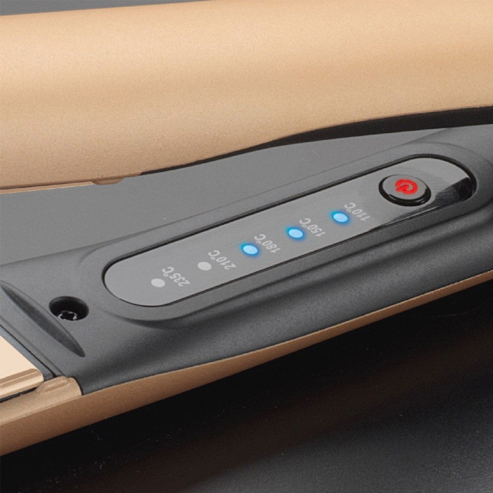 Diva Pro Precious Metals Touch Hair Straightener Rose Gold