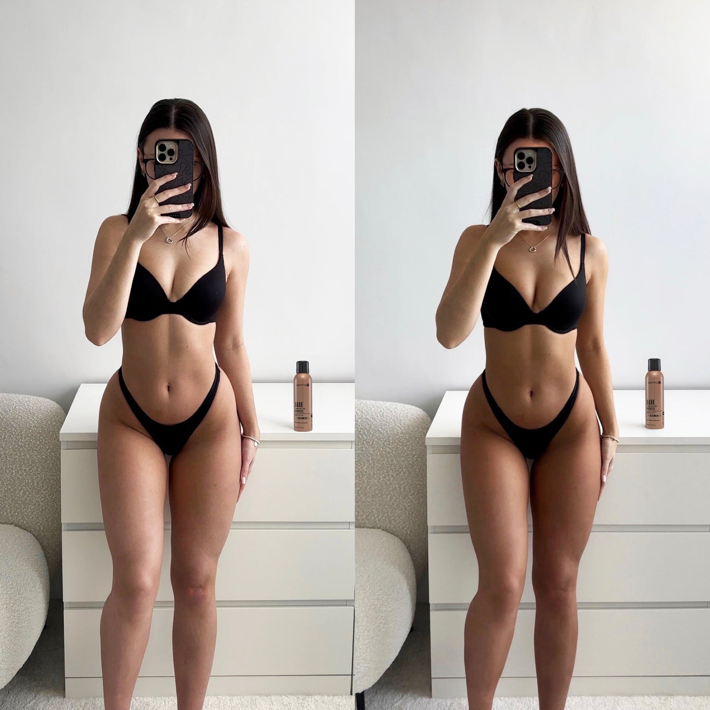 Sienna X Q10 Tinted Self Tan Mousse 200ml