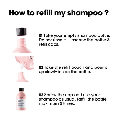 L'Oreal Professionnel Serie Expert Vitamino Colour Radiance Shampoo Refill Pouch 1500ml