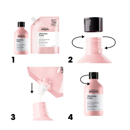 L'Oreal Professionnel Serie Expert Vitamino Colour Radiance Shampoo Refill Pouch 1500ml