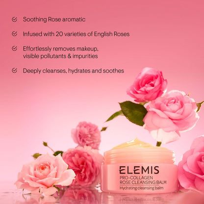 Elemis Pro-Collagen Rose Hydrating Cleansing Balm 100g