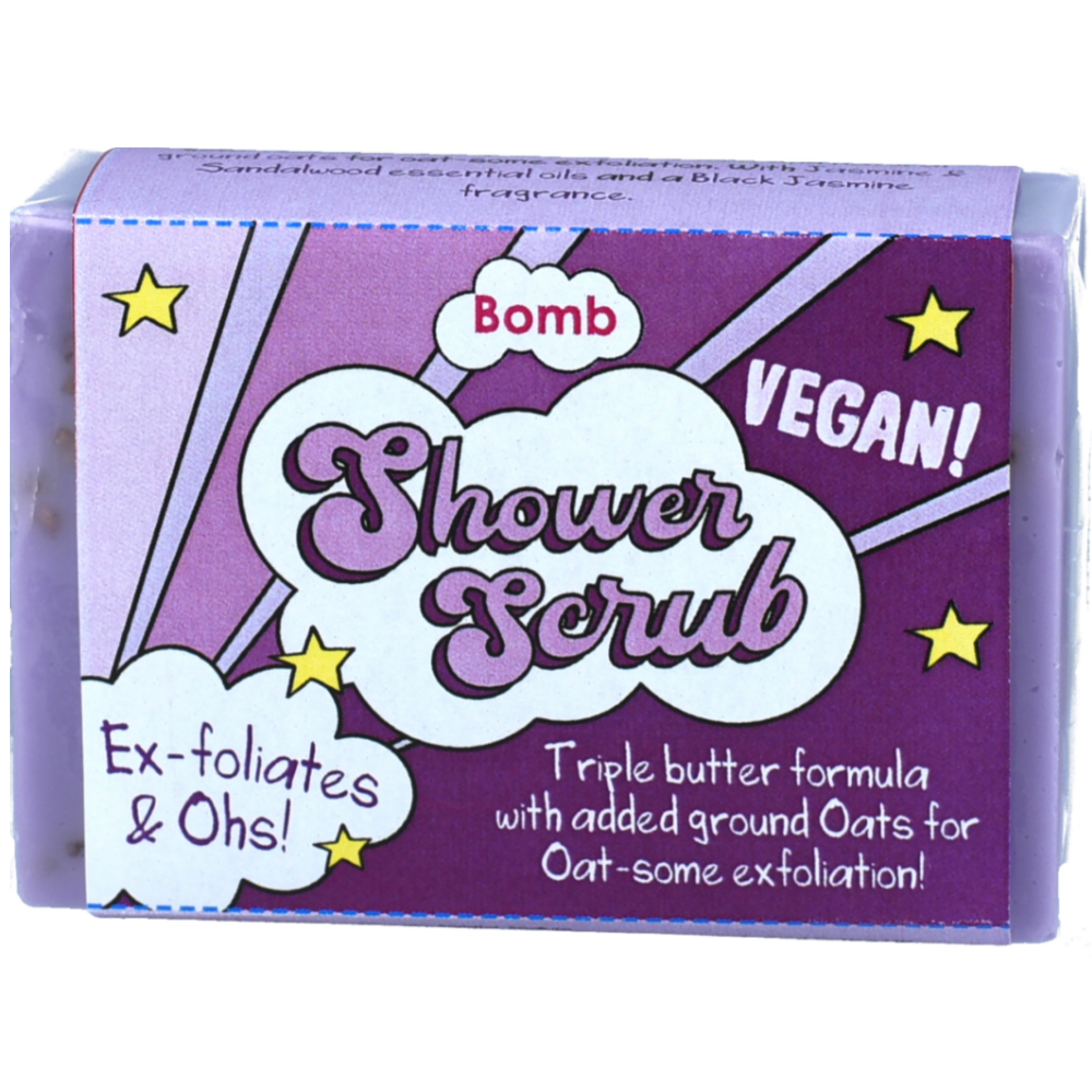 Bomb Cosmetics Ex-Foliates & Oh's Solid Shower Scrub Bar