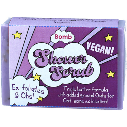 Bomb Cosmetics Ex-Foliates & Oh's Solid Shower Scrub Bar