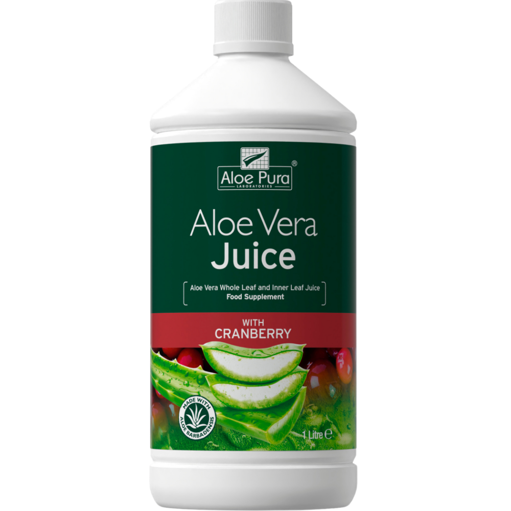 Aloe Pura Optima Aloe Vera Cranberry Juice 1000ml