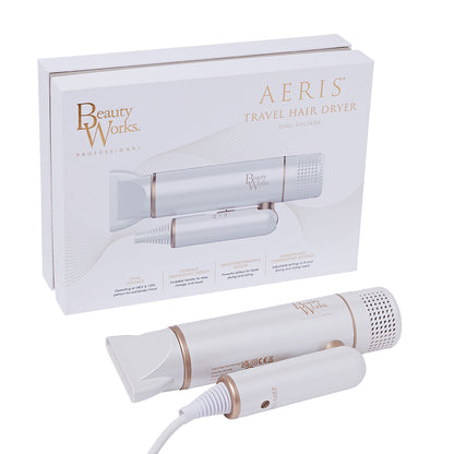 Beauty Works Aeris Travel Hair Dryer