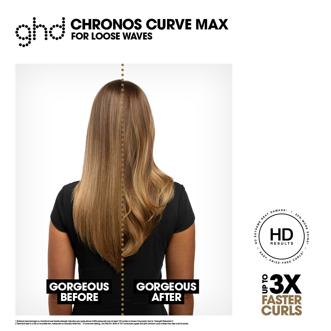ghd Chronos Curve Max Wand Hair Curler 38mm