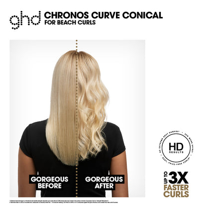 ghd Chronos Curve Conical Wand Hair Curler 28-23mm