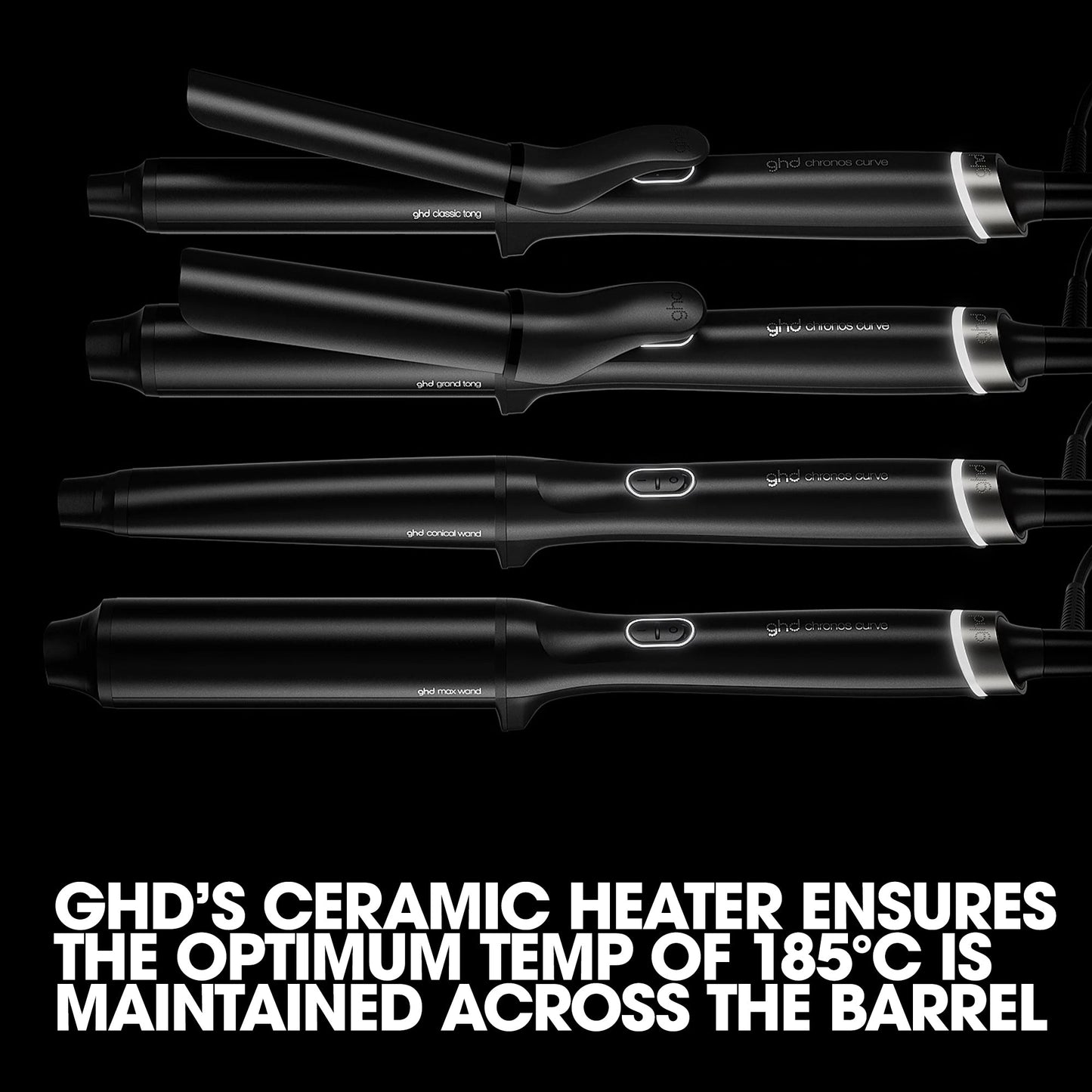 ghd Chronos Curve Conical Wand Hair Curler 28-23mm