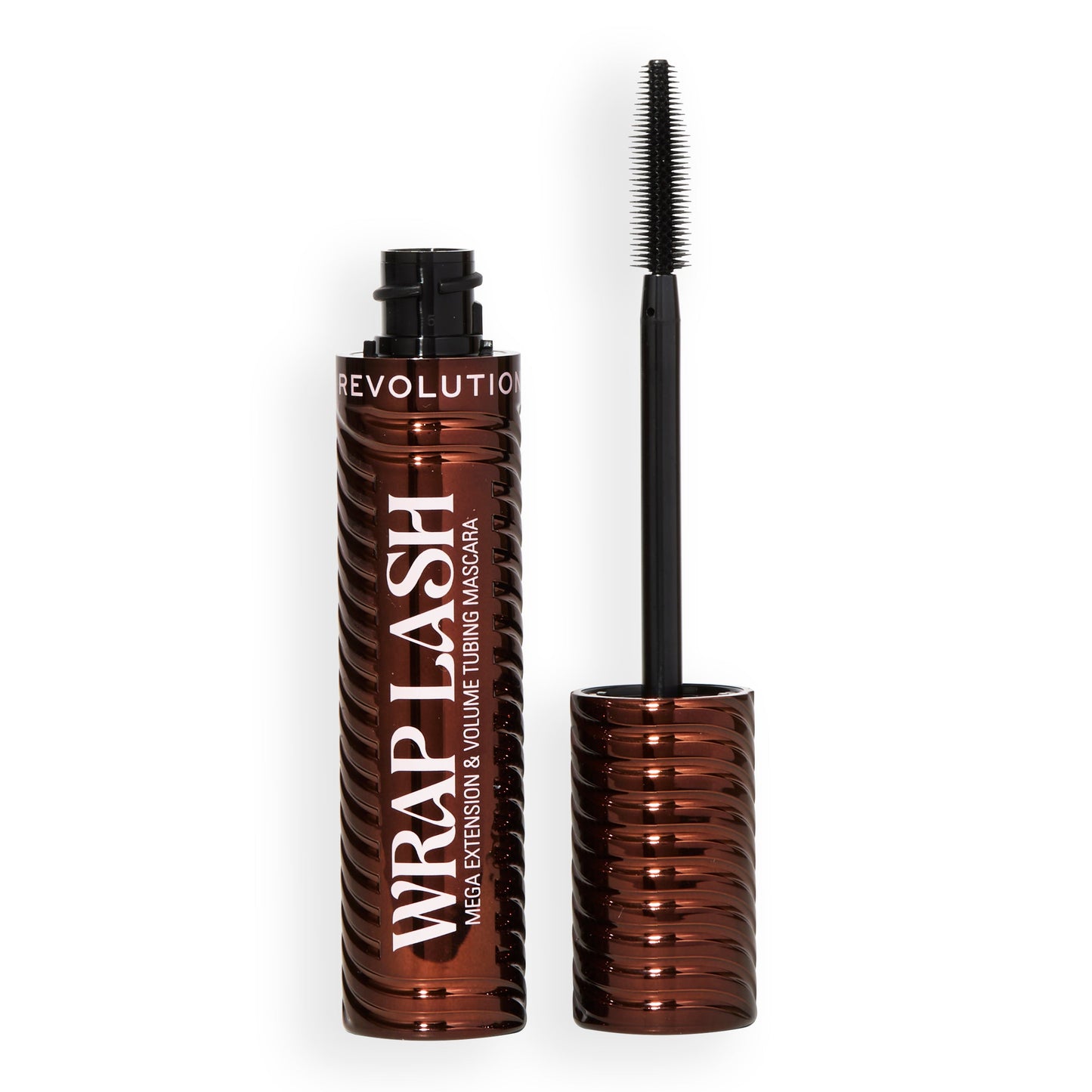Makeup Revolution Wrap Lash Tubing Mascara Brown 9ml