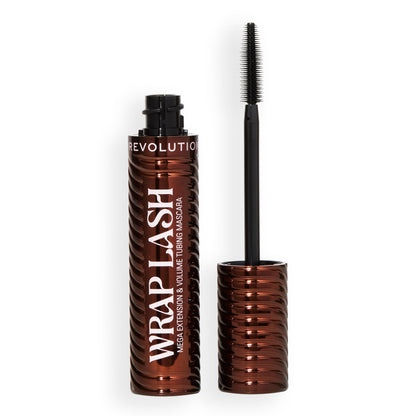 Makeup Revolution Wrap Lash Tubing Mascara Brown 9ml