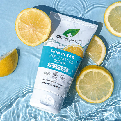 Dr. Organic Skin Clear Exfoliating Face Scrub 150ml