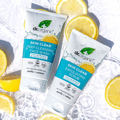Dr. Organic Skin Clear Exfoliating Face Scrub 150ml