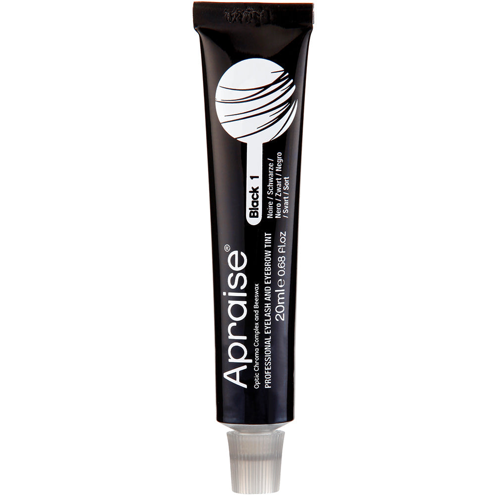 Apraise Professional Eyelash & Eyebrow Tint 1 Black 20ml