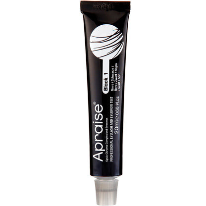Apraise Professional Eyelash & Eyebrow Tint 1 Black 20ml