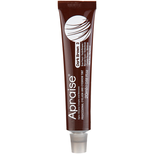 Apraise Professional Eyelash & Eyebrow Tint 3 Dark Brown 20ml