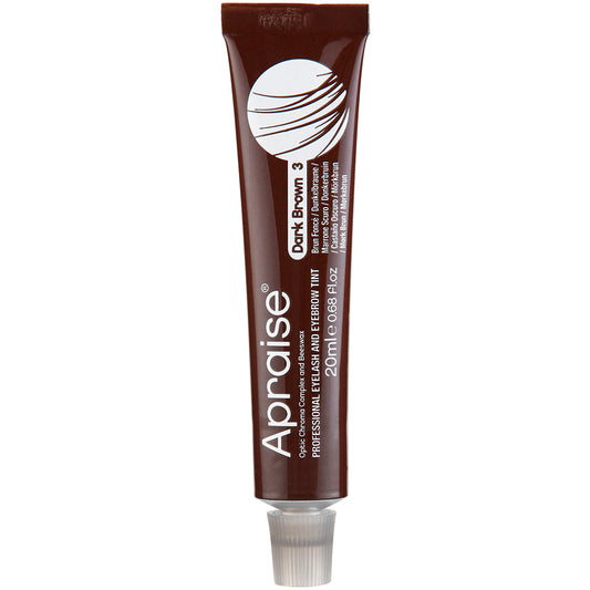 Apraise Professional Eyelash & Eyebrow Tint 3 Dark Brown 20ml