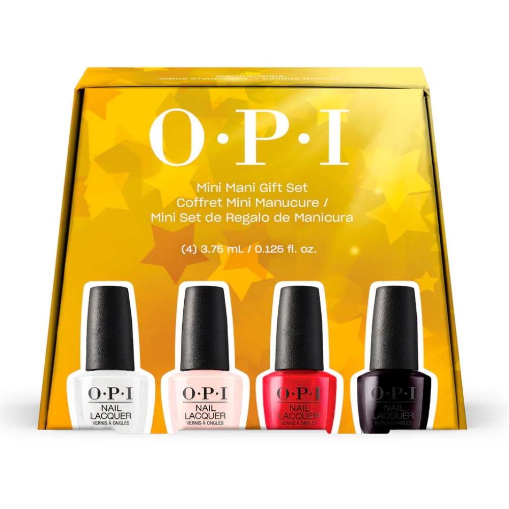 OPI Holiday 2024 Limited Edition Wicked Mini Nail Polish Gift Set 4 x 3.75ml