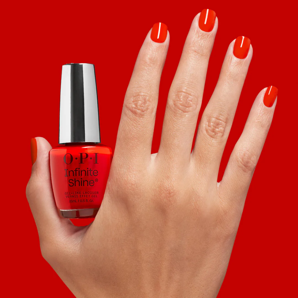 OPI Infinite Shine Gel-Like Lacquer Drop It Like Its Hawt 15ml