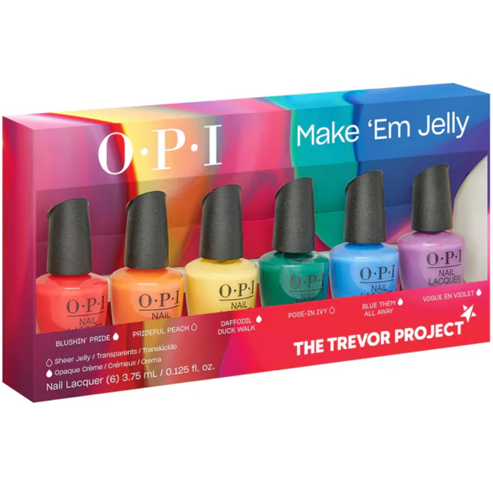 OPI Make 'Em Jelly Summer Mini Nail Polish Pack 6 x 3.75ml