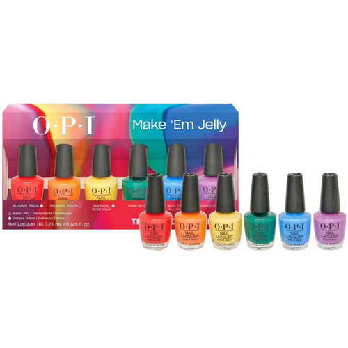 OPI Make 'Em Jelly Summer Mini Nail Polish Pack 6 x 3.75ml