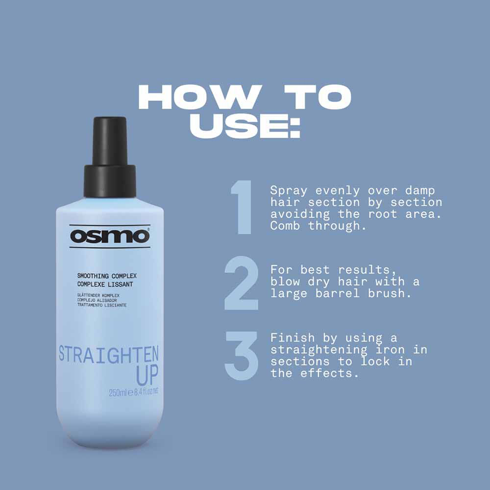 Osmo Straighten Up Keratin Smoothing Complex 250ml