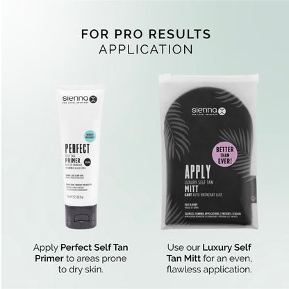 Sienna X Dark Self Tan Clear Water Mousse 190ml