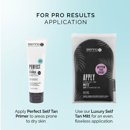 Sienna X Ultra Dark Self Tan Clear Water Mousse 190ml