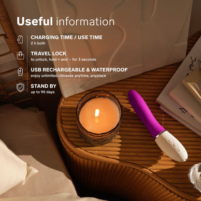 LELO Liv 3 App-Controlled G-Spot Vibrator Plum