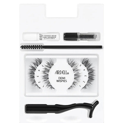 Ardell Professional Demi Wispies X-tended Wear Lash System Kit