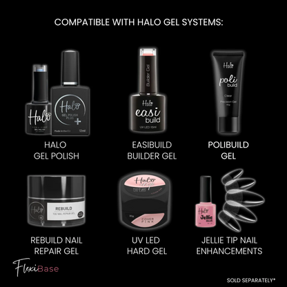 Halo Flexi Base UV Gel Base Coat 15ml