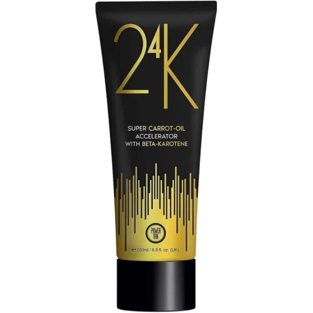 Power Tan 24K Super Carrot Oil Tanning Accelerator 250ml