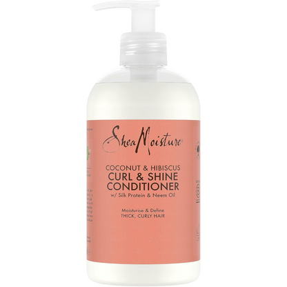 Shea Moisture Coconut & Hibiscus Curl & Shine Conditioner 384ml