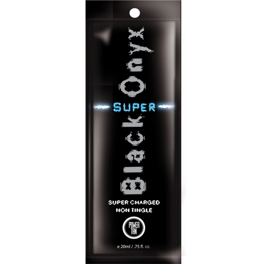 Power Tan Super Black Onyx Super-Charged Tanning Accelerator Sachet 20ml
