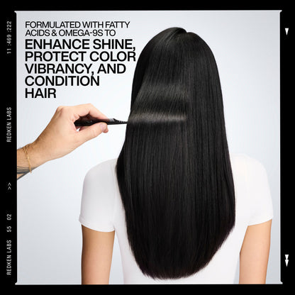 Redken Acidic Colour Gloss Shampoo 300ml, Conditioner 300ml & Naked Gloss Lightweight Hair Oil 100ml Trio