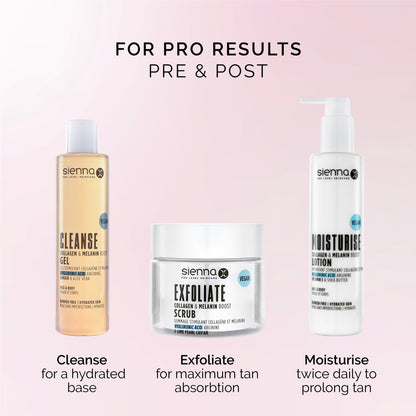 Sienna X Q10 Express Tinted Self Tan Mousse 200ml