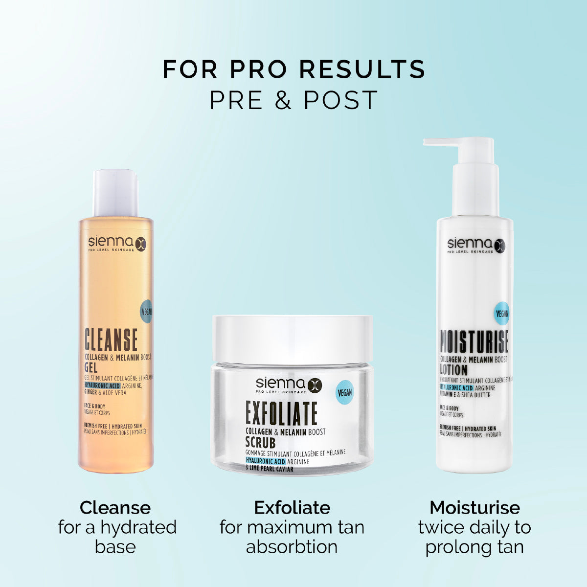 Sienna X Ultra Dark Self Tan Clear Water Mousse 190ml