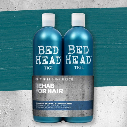 TIGI Bed Head Rehab for Hair Recovery Shampoo & Conditioner 750ml Twin Pack