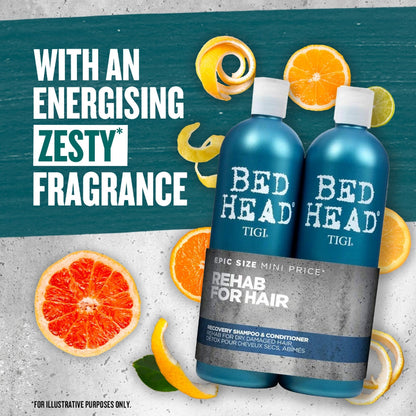 TIGI Bed Head Rehab for Hair Recovery Shampoo & Conditioner 750ml Twin Pack