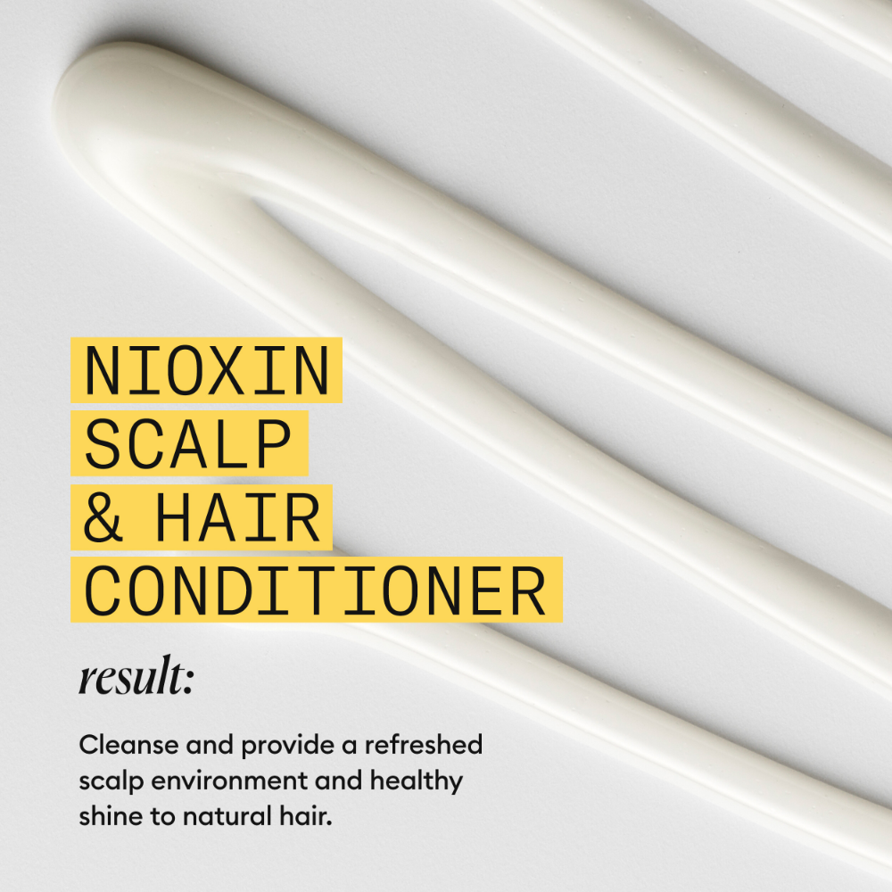 Nioxin System 1 Scalp Therapy Conditioner for Natural Hair with Light Thinning 1000ml