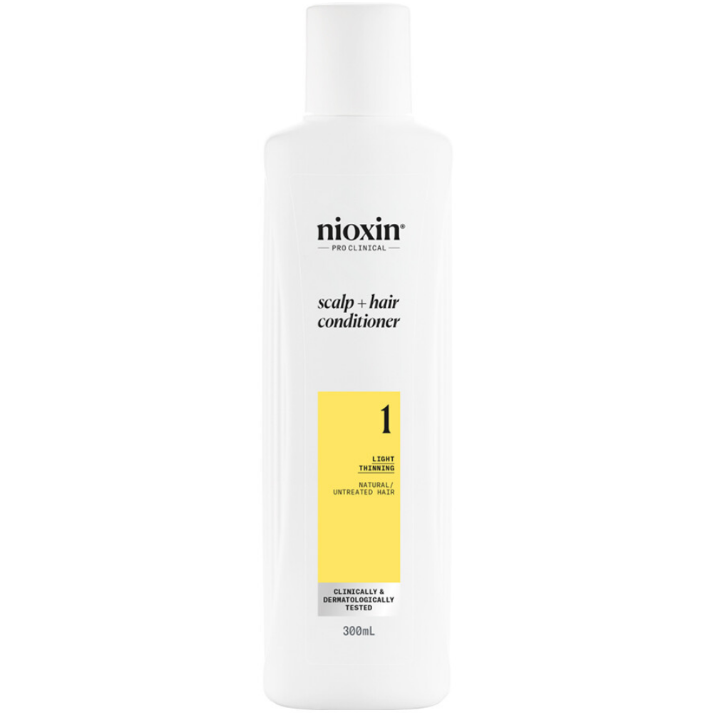 Nioxin System 1 Shampoo & Conditioner Twin for Natural Hair with Light Thinning 2 x 300ml