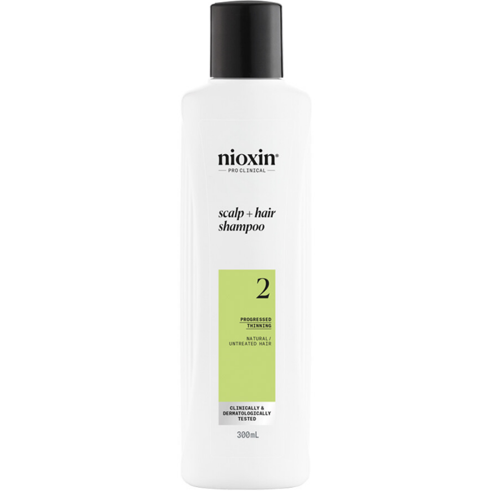 Nioxin System 2 Shampoo & Conditioner Twin for Natural Hair with Progressed Thinning 2 x 300ml
