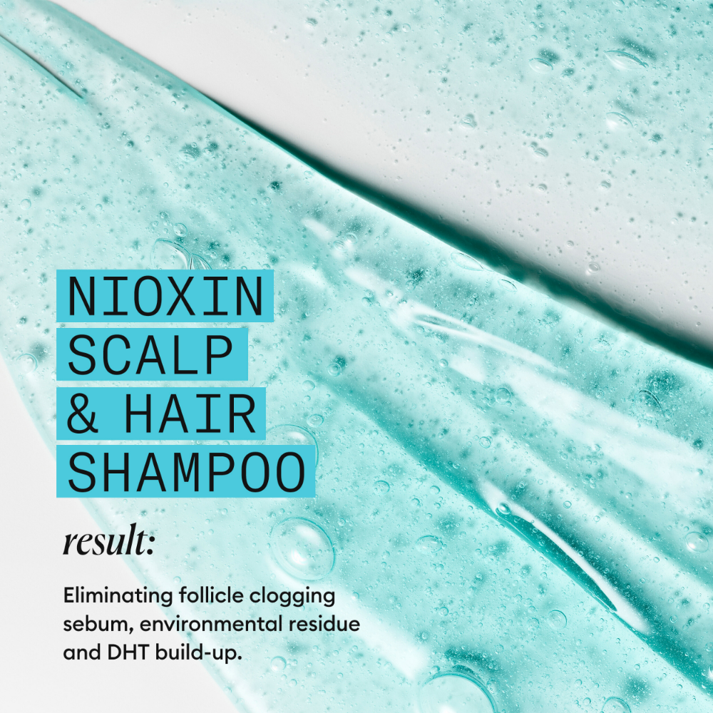Nioxin System 3 Cleanser Shampoo for Coloured Hair with Light Thinning 300ml