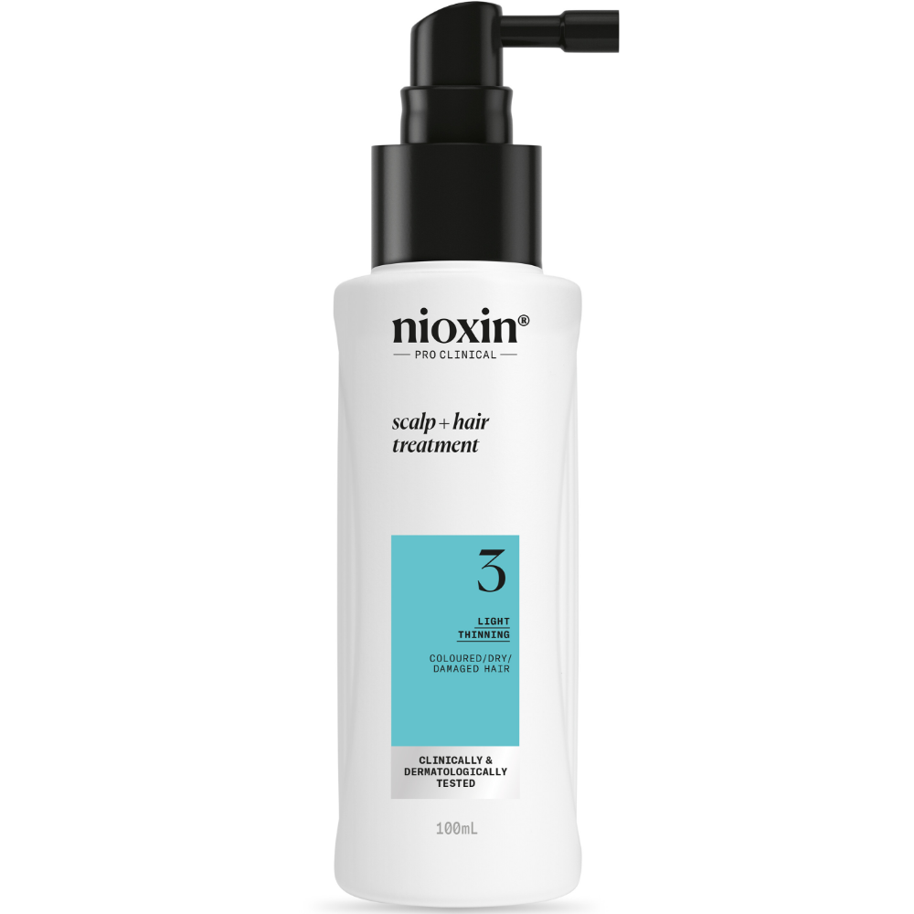 Nioxin System 3 Scalp & Hair Leave-In Treatment for Coloured Hair with Light Thinning 100ml